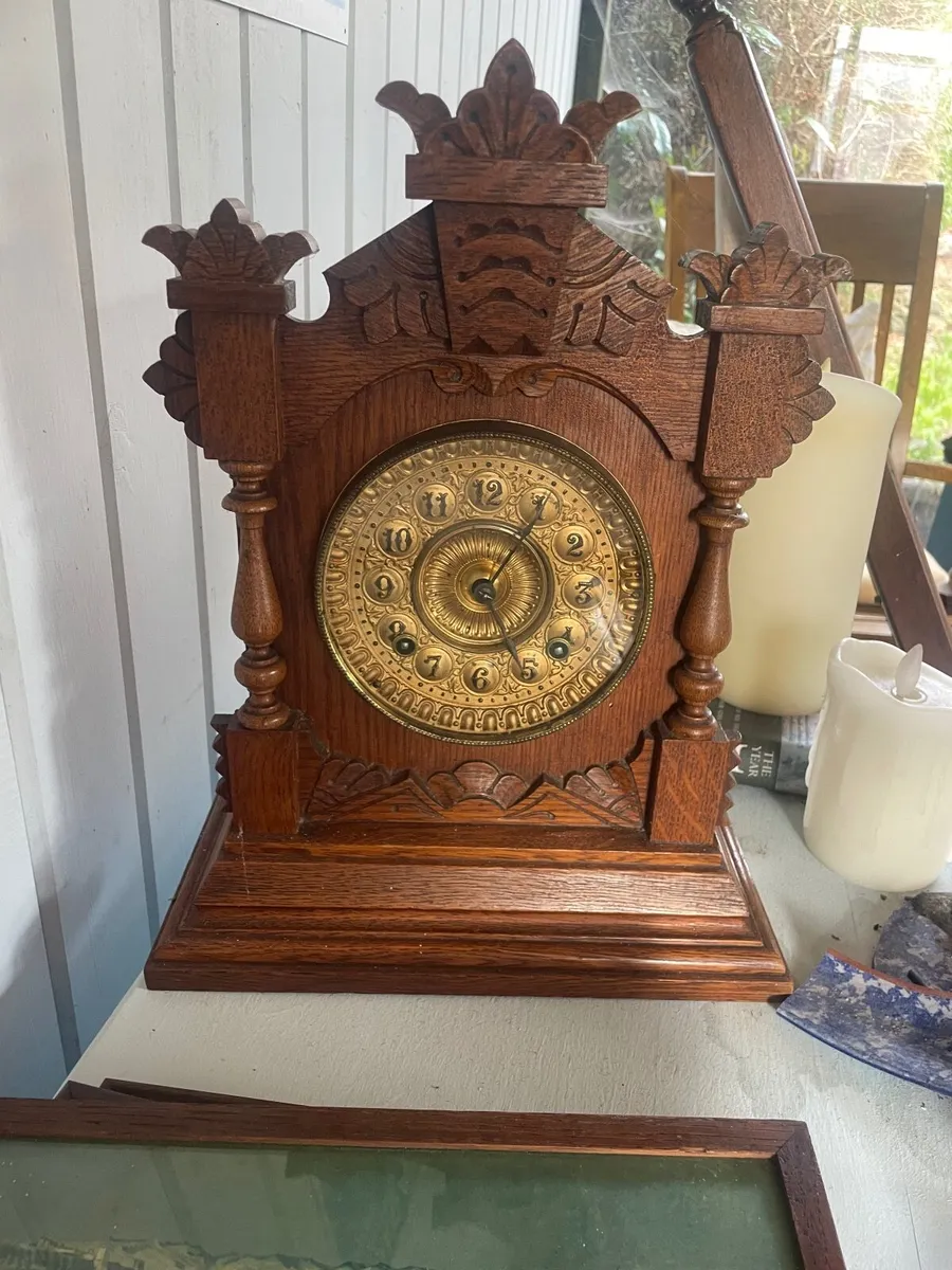 Solid wooden clock - Image 2