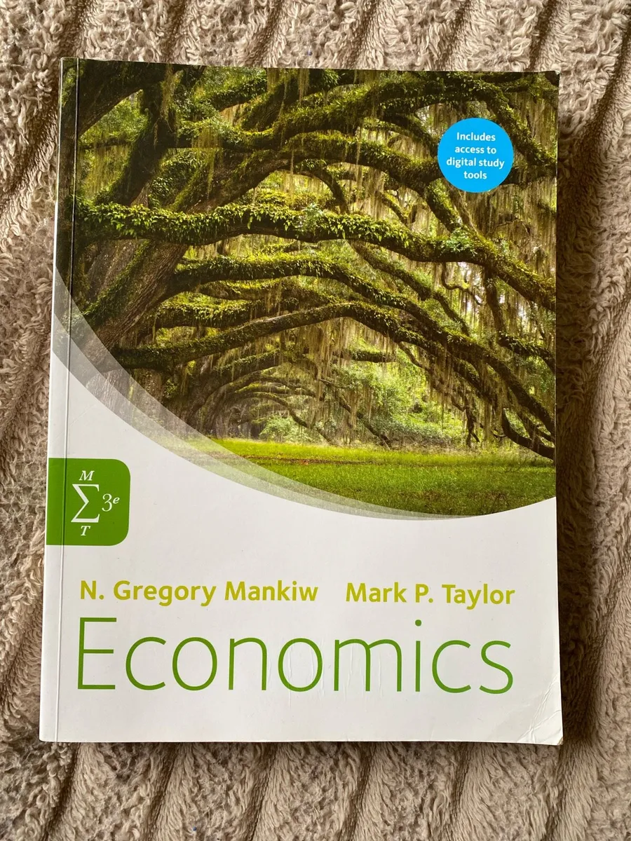 Economics Textbook by N. Gregory Mankiw - Image 1