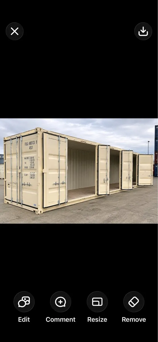 Multi Door 40 ft  Container - Image 1