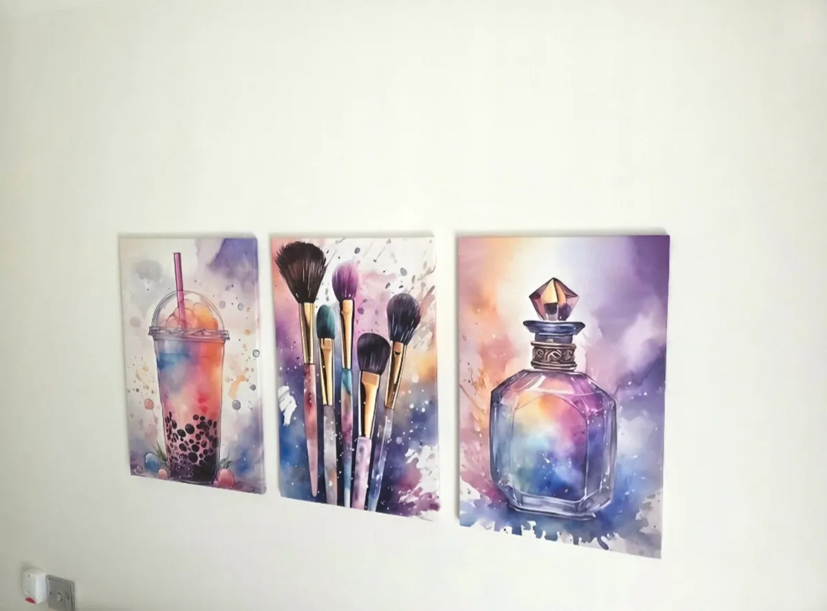 3 canvas 35x55cm - Image 2