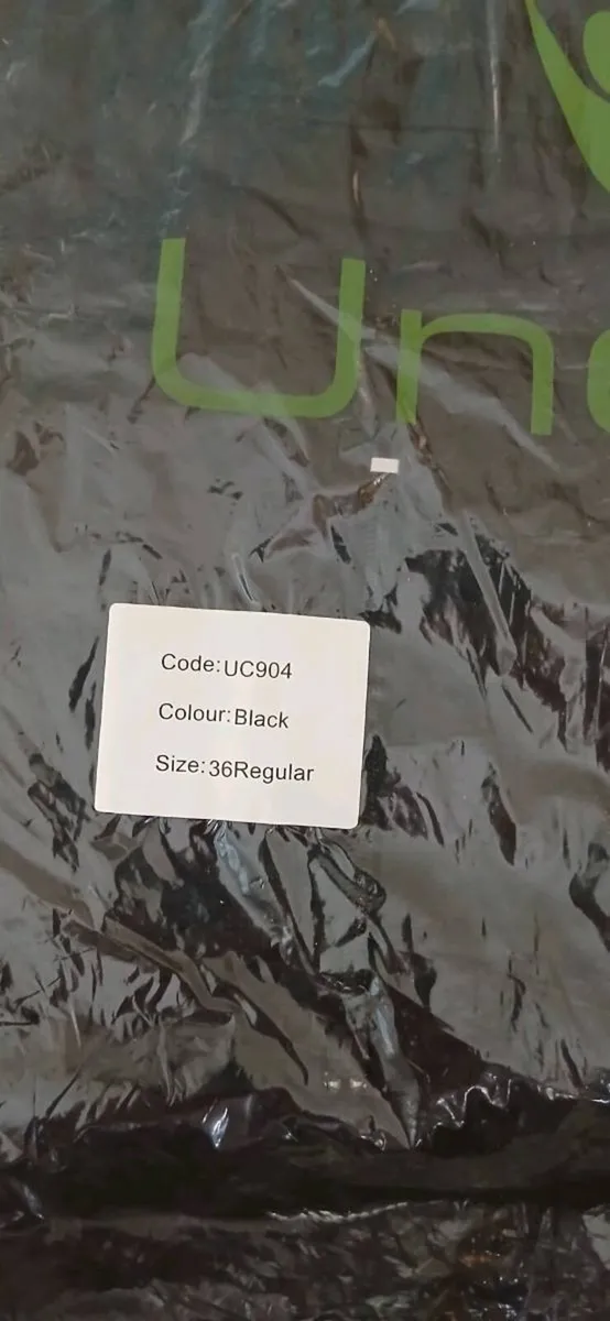 Uneek combat black work trousers - Image 2