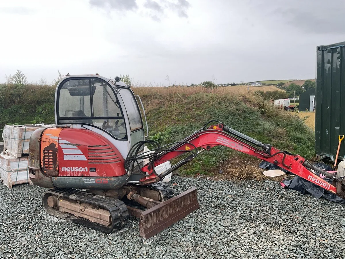 2006 Wacker Neuson 2.6 tonne digger - Image 2