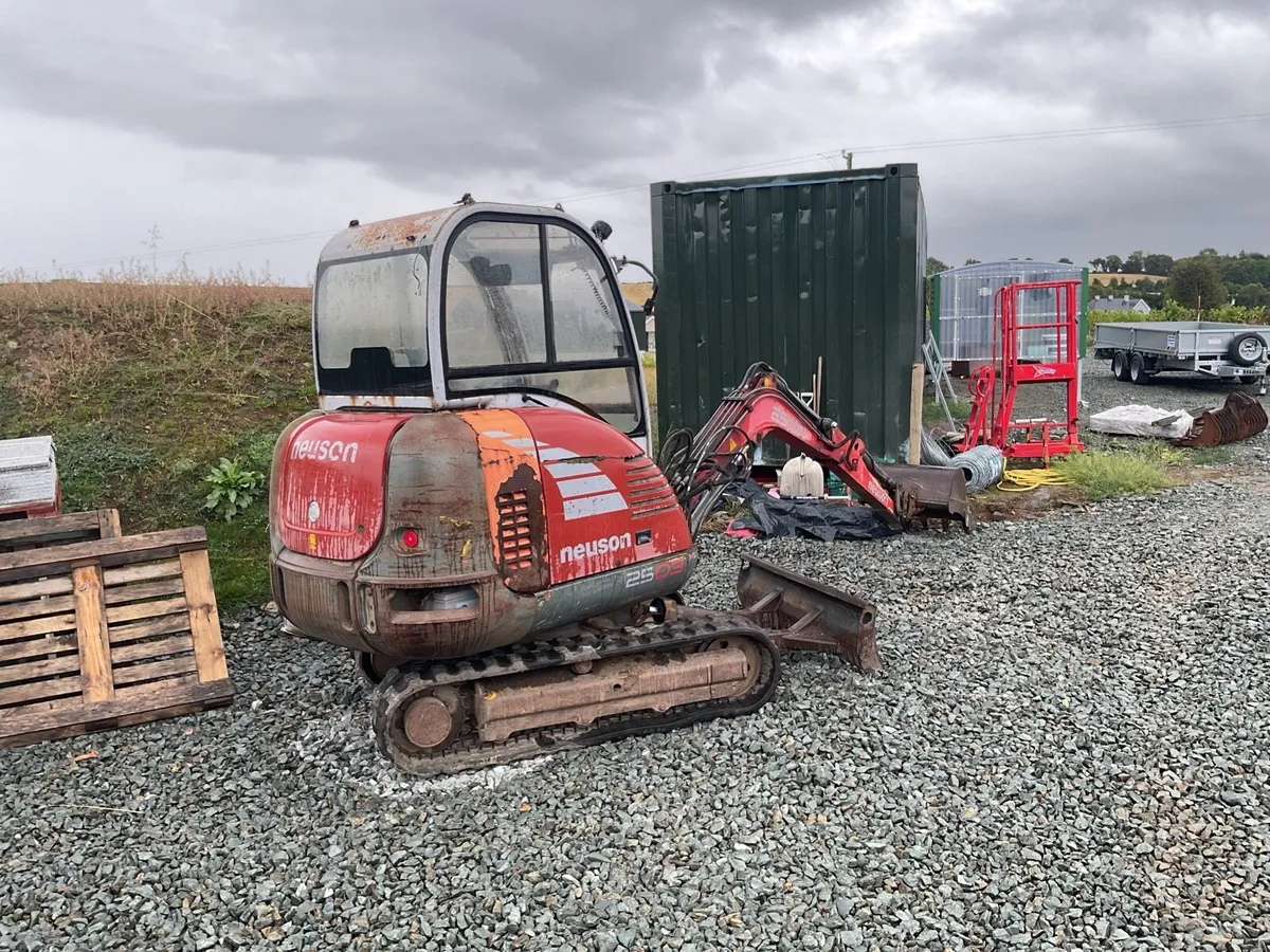 2006 Wacker Neuson 2.6 tonne digger - Image 1