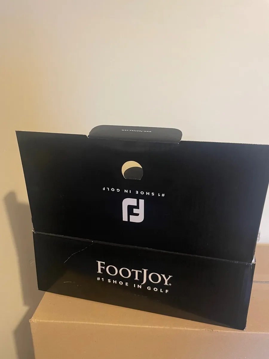FootJoy Ladies Tour Rival Shoes Black - Black - Wh - Image 1