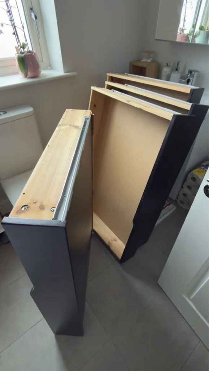 Solid Wood Double Storage Bed - Image 3