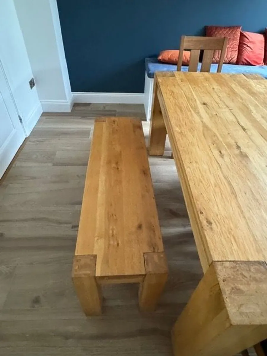 Table, Bench and Chairs - Image 3