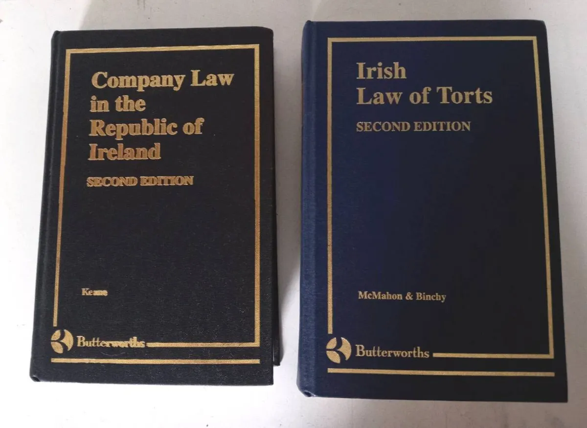 Two Vintage Legal Law Books - Image 3