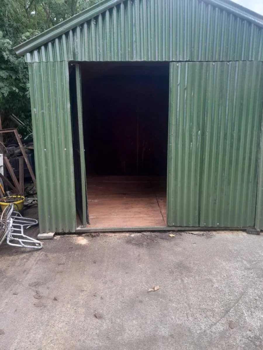 Steel framed shed10ft x 10 ft - Image 2