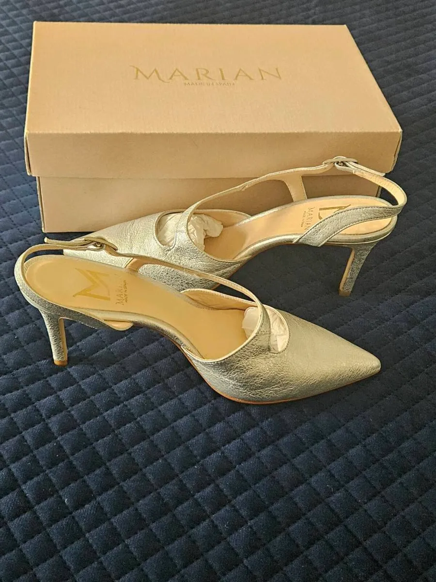 Marian Silver Slingback - Image 3