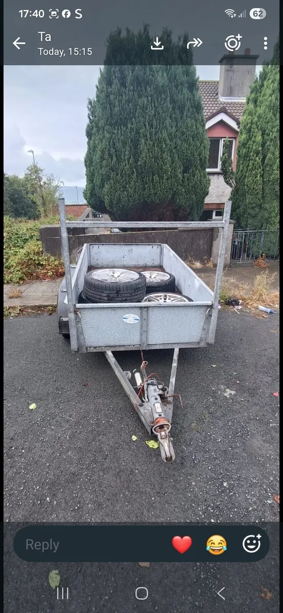 Builders car trailer - Image 1
