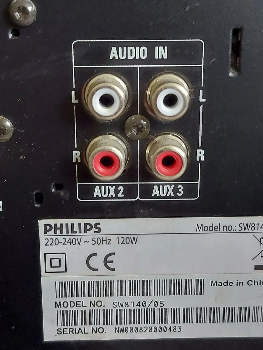 PHILIPS Subwoofer Model SW8140-05 - Image 3