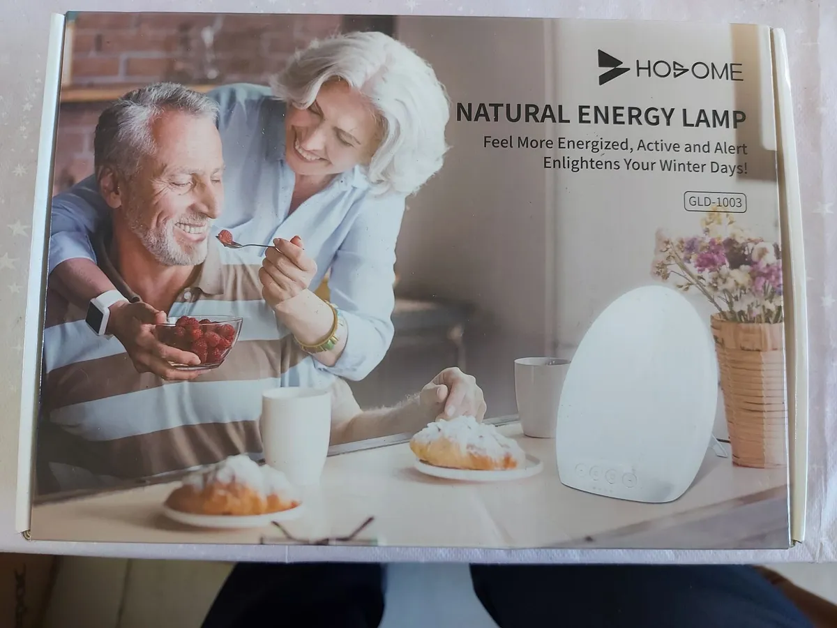 NEW Natural Energy Lamp, Model GLD-1003 - Image 1