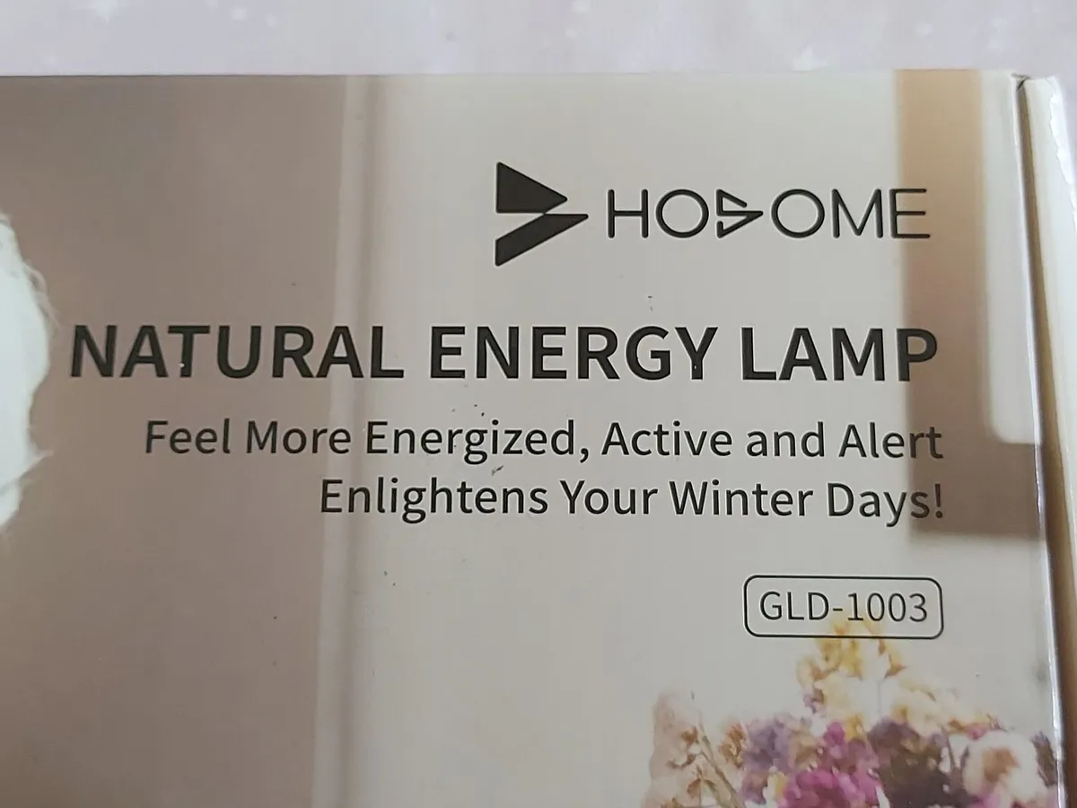 NEW Natural Energy Lamp, Model GLD-1003 - Image 2