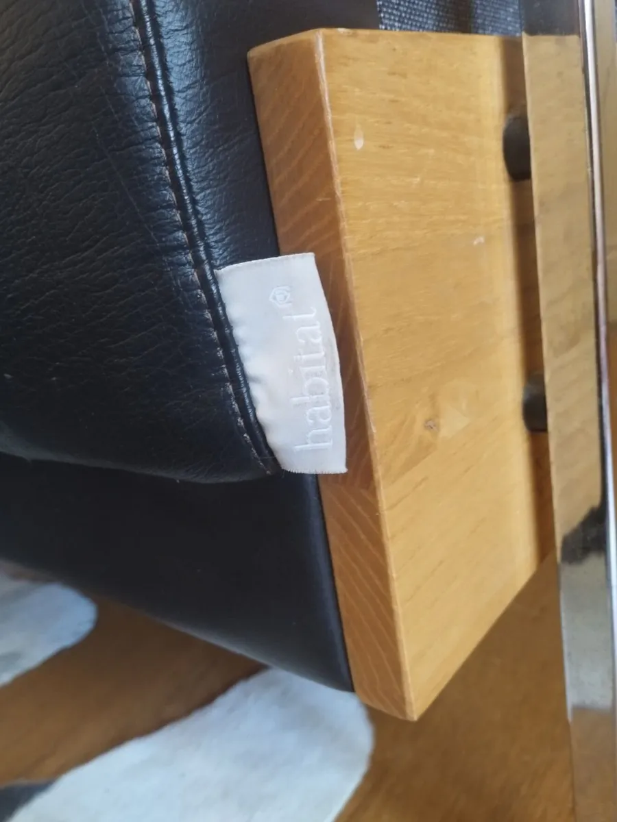 Mid - century Habitat two seater/ sofa/ table - Image 2