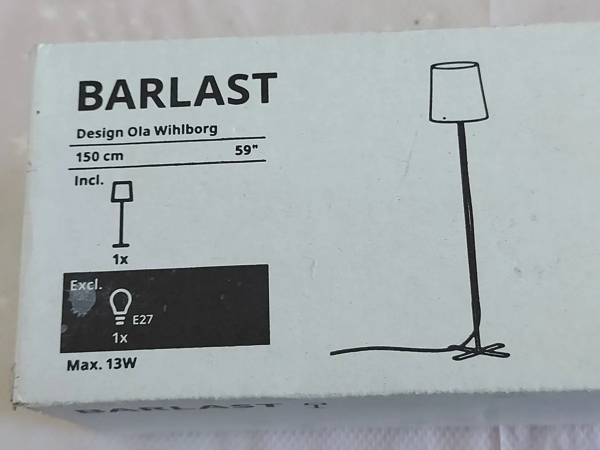 NEW in BOX BARLAST 59 inch Floor Lamp - Image 1