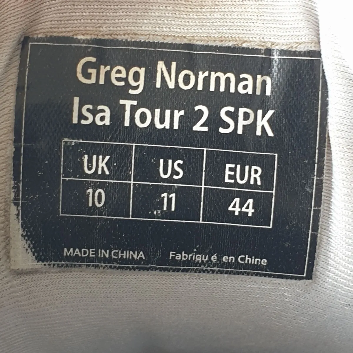Greg Norman isa tour 2 golf shoes size 10 EU 44 - Image 3