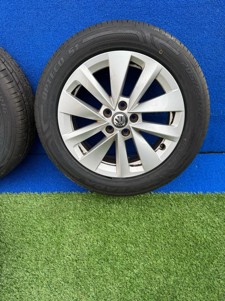 16” Vw Skoda 5x100 with new tyres - Image 4