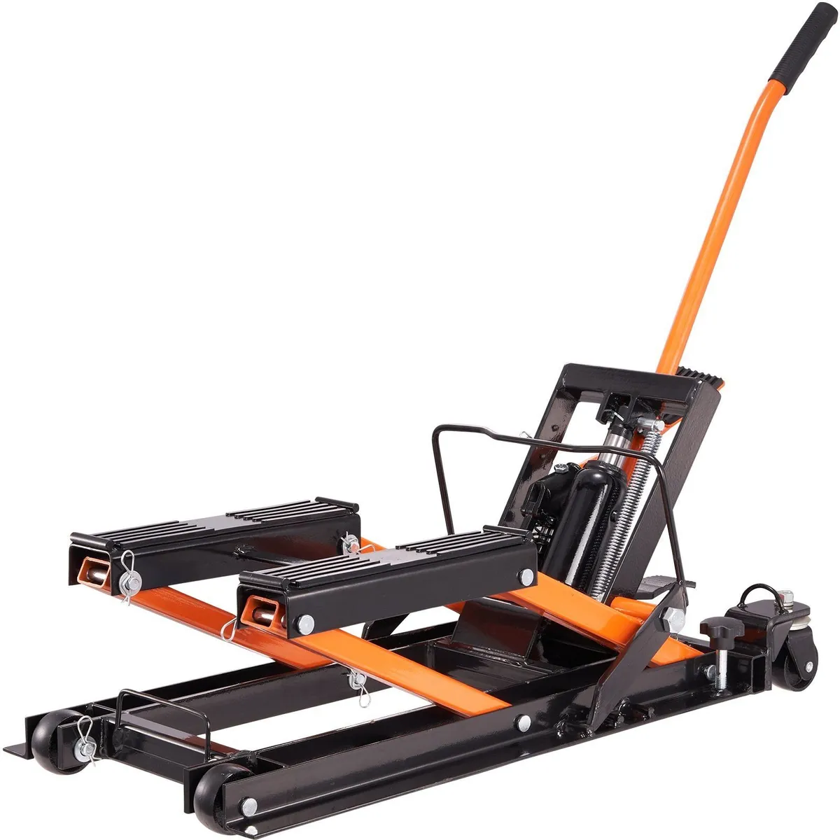 Motorcycle Hydraulic Pump Jack 1500 LBS ATV Dirt - Image 3
