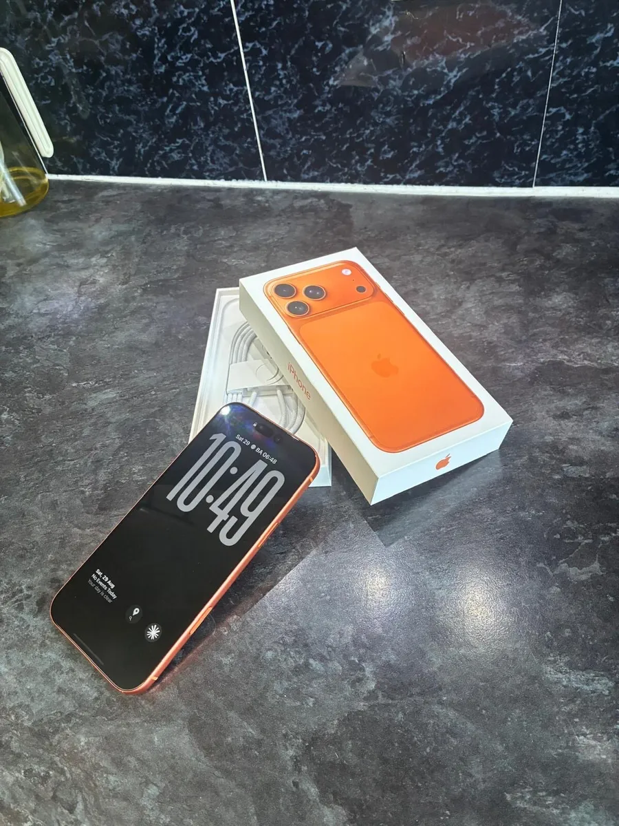 iPhone 17 Pro Max 256gb(Cosmic Orange) - Image 1