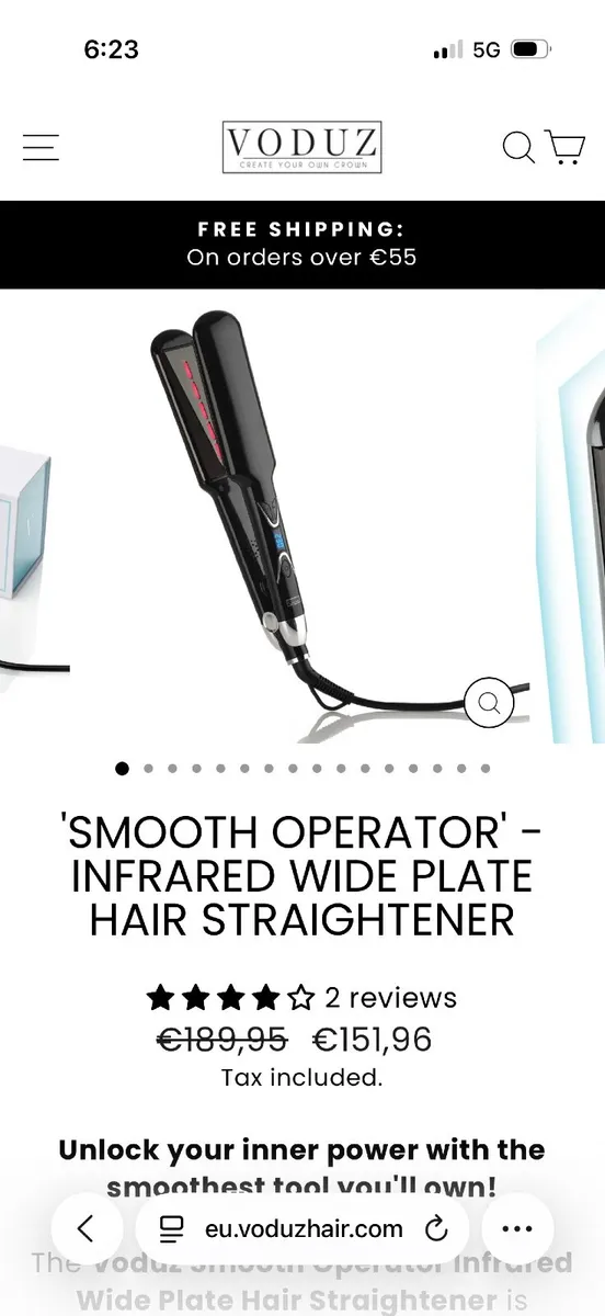 Voduz Smooth Operator Straightener - Image 1