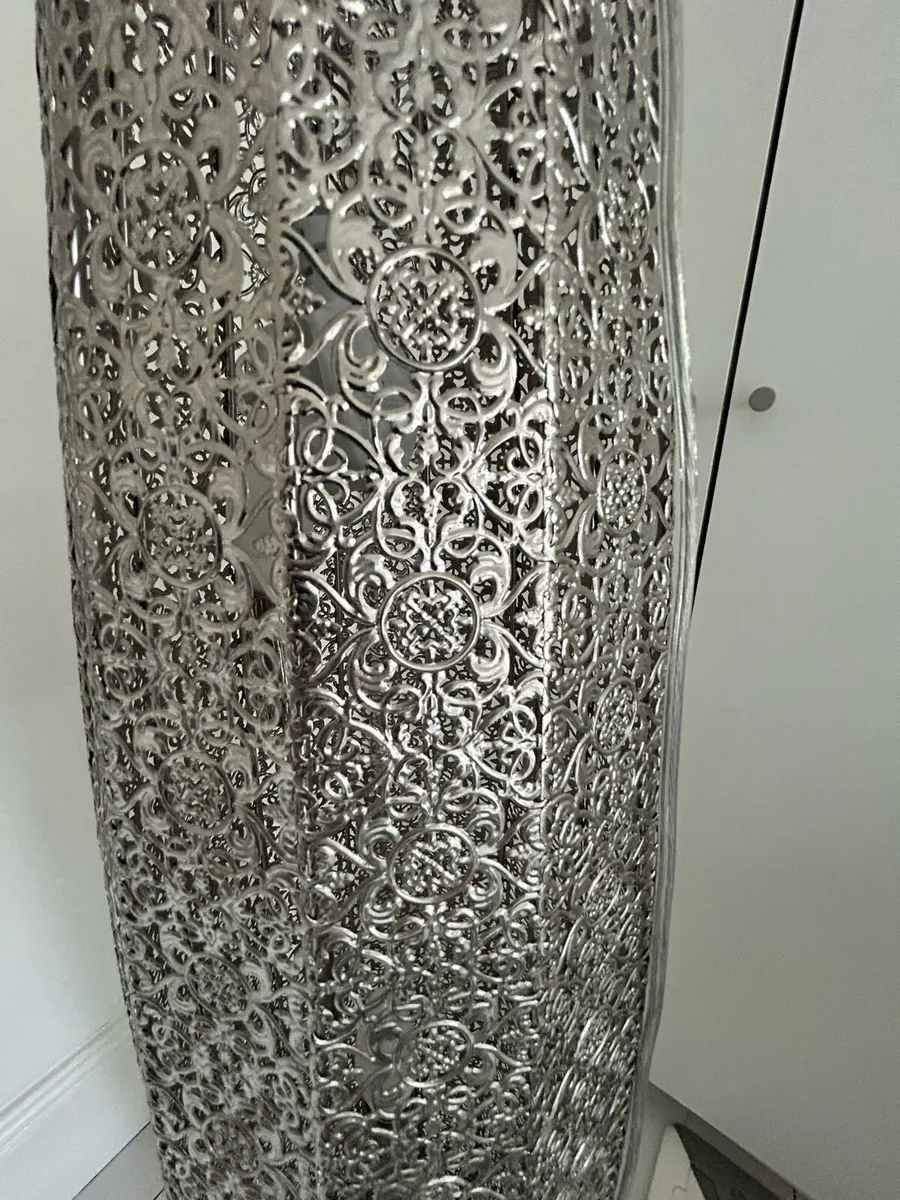 Nickel Large Oriana 3 Light Floor Lamp - Image 2