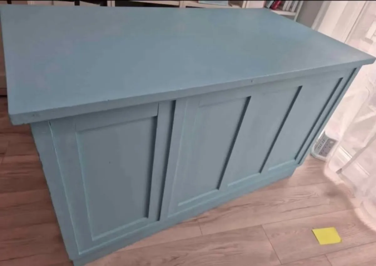 Antique Headmaster’s UpCycled Artdeco Desk - Image 1