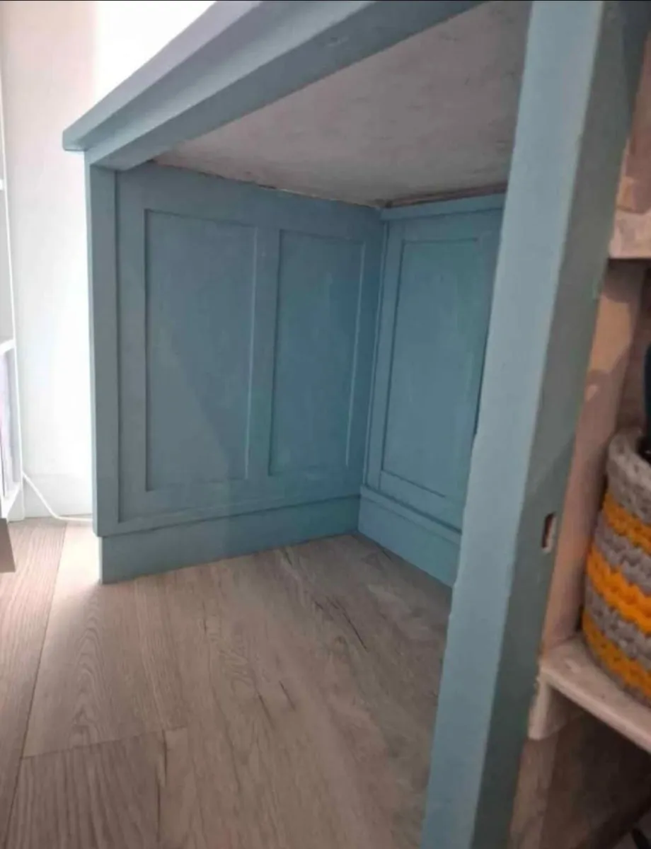 Antique Headmaster’s UpCycled Artdeco Desk - Image 3