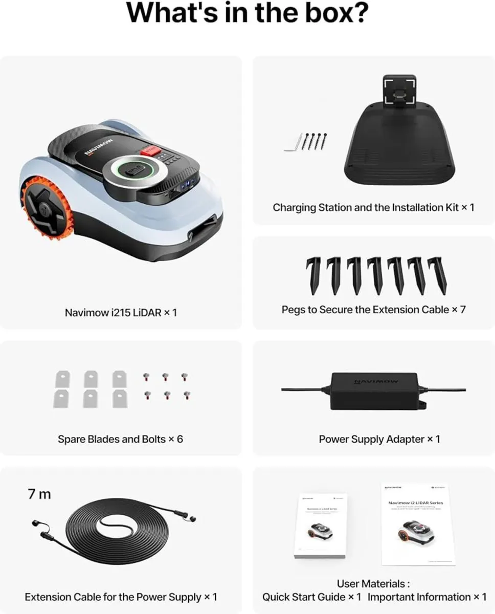 New Segway Navimow i215 Lidar - Up to 1500m2 - Image 3