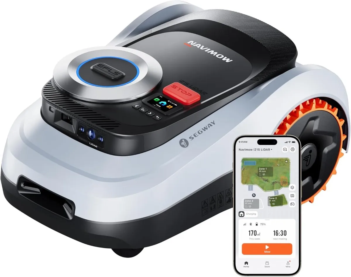 New Segway Navimow i215 Lidar - Up to 1500m2 - Image 1