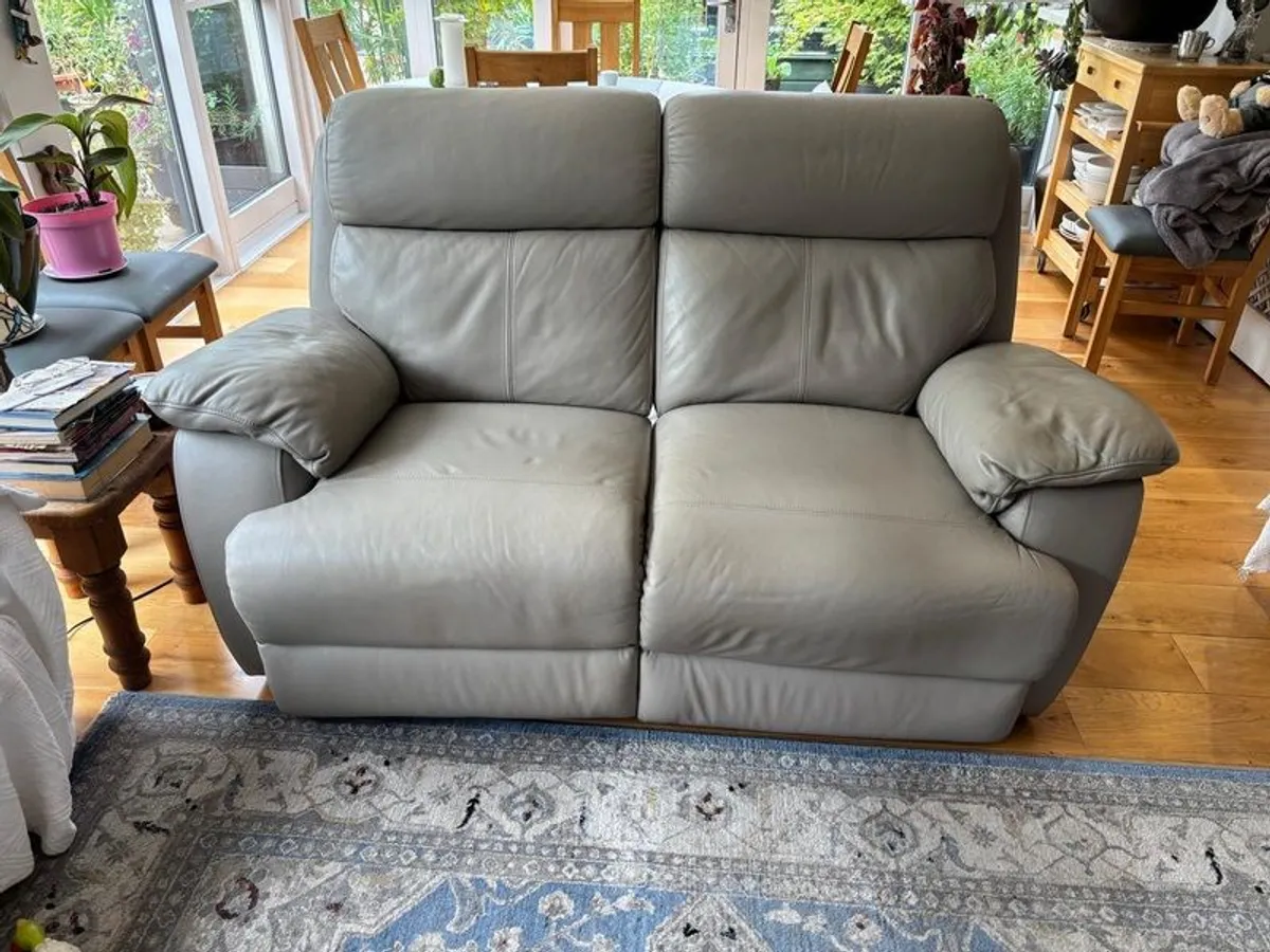 Leather Sofa Recliner - 2 Seater - Image 1