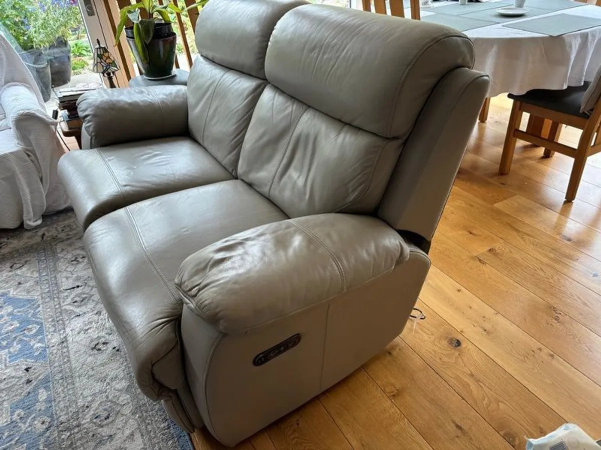 Leather Sofa Recliner - 2 Seater - Image 2