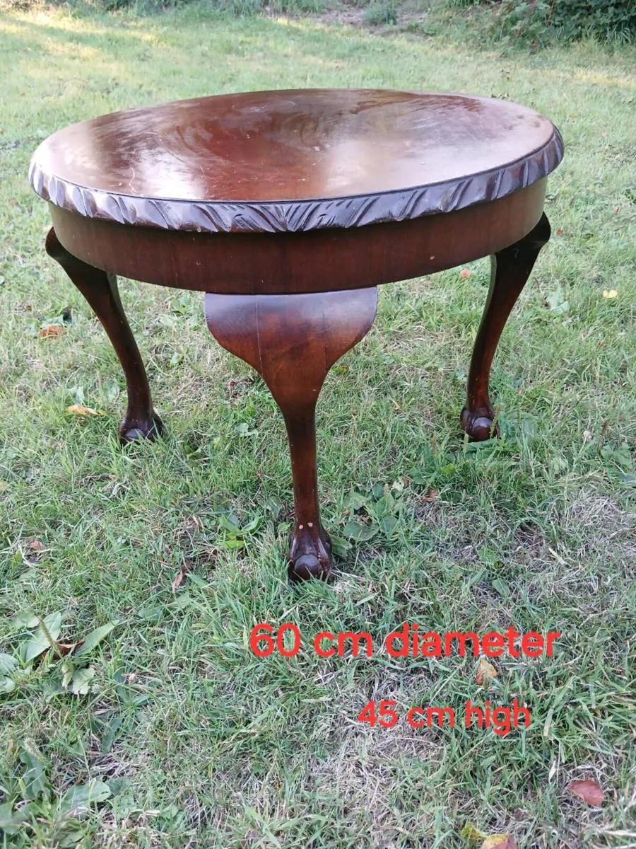 Mahogany coffee table - Image 2