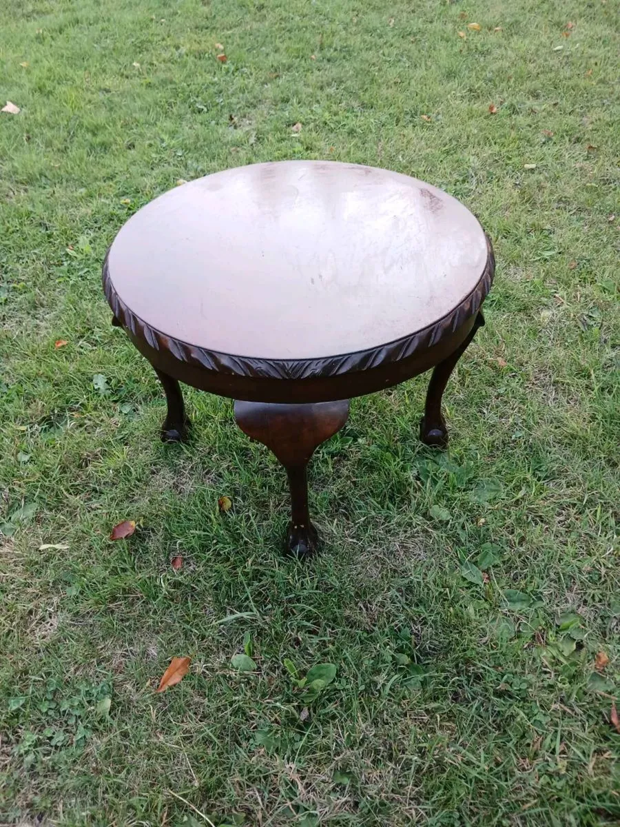 Mahogany coffee table - Image 3