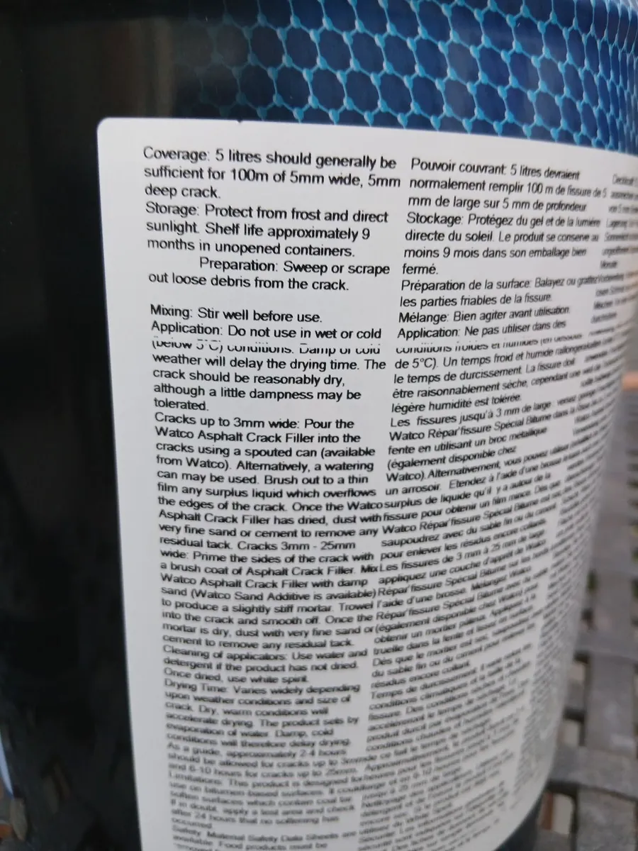 Watco  Asphalt Crack Filler - Image 3