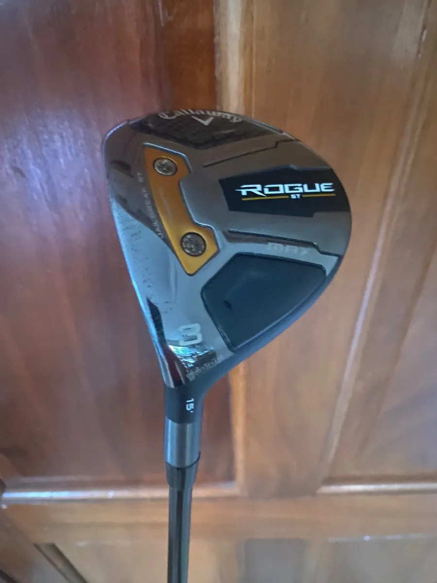 Left Handed as New Callaway 3 wood  Rogue Max ST - Image 4