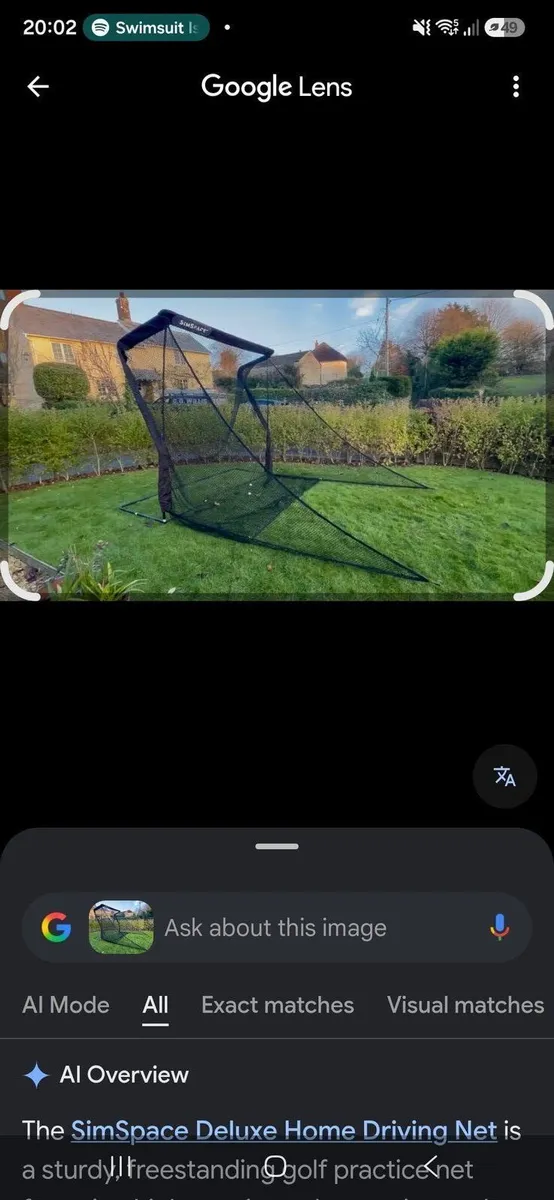 Golf Practice Net - Image 1