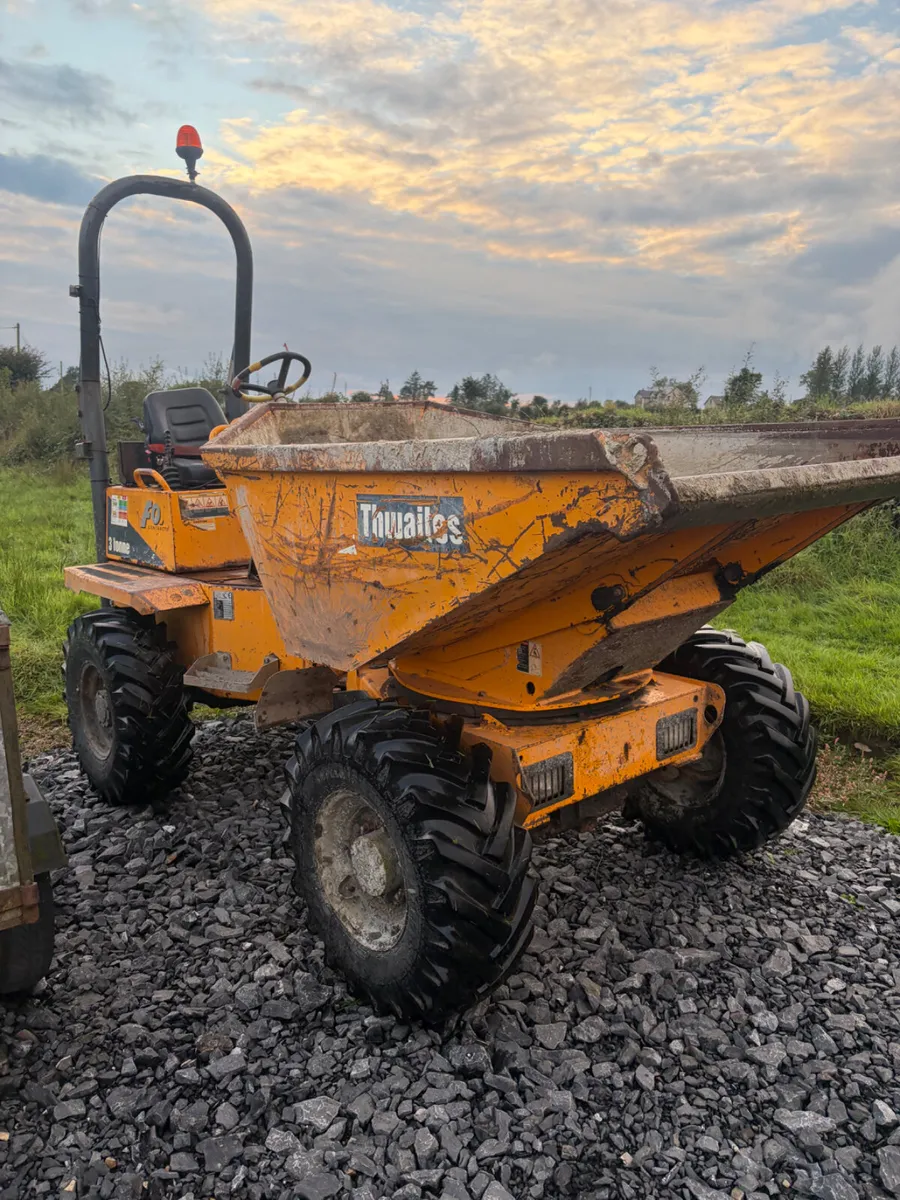 Thwaites 3t swivel dumper for sale - Image 1