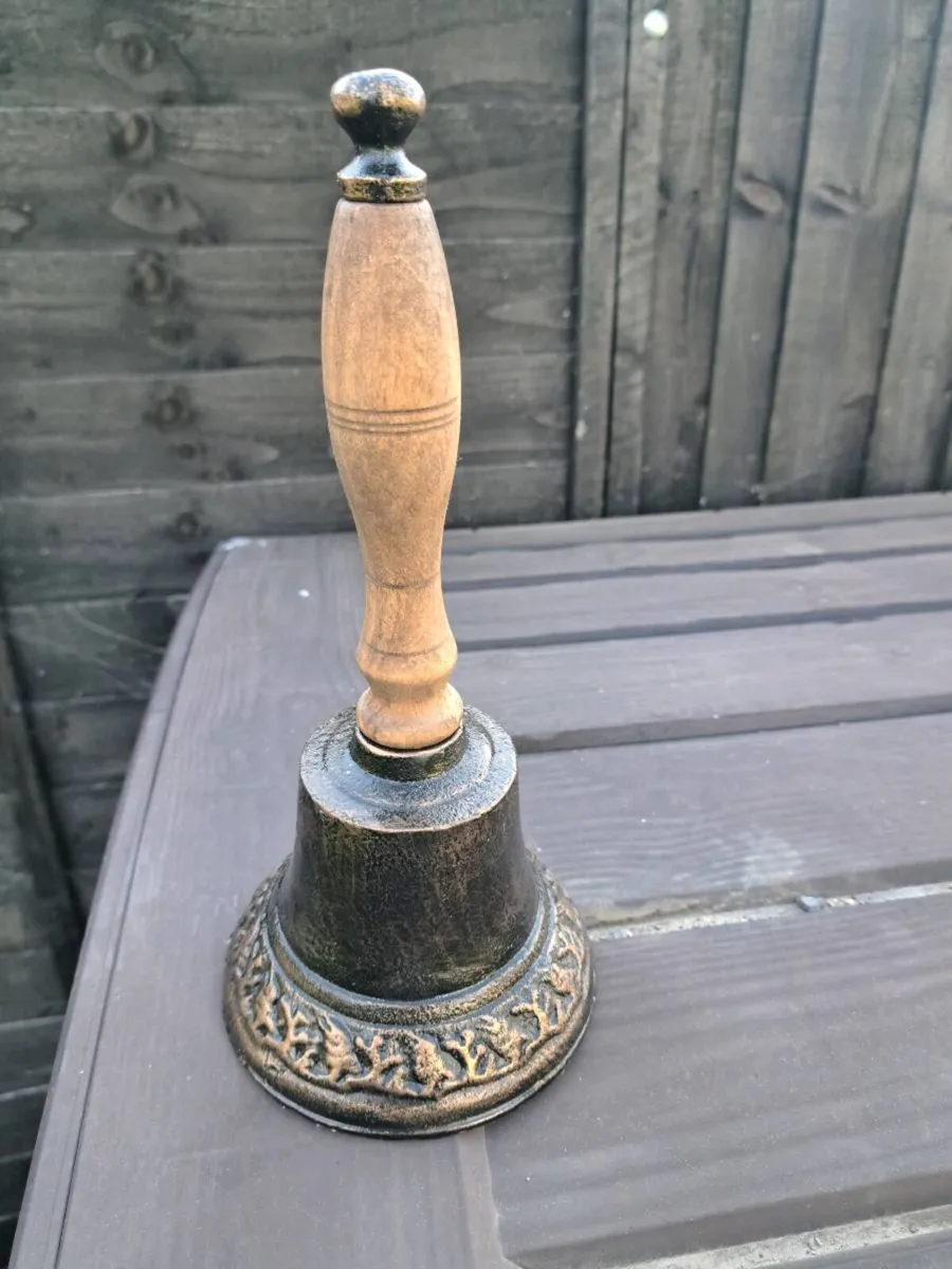 Cast iron  school bell