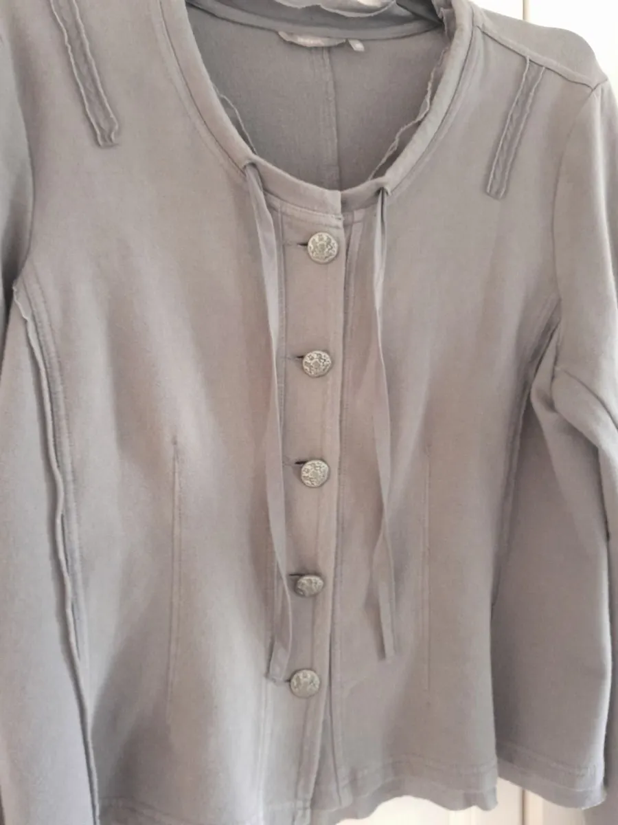 Sandwich Beige/Grey Jacket - Image 1