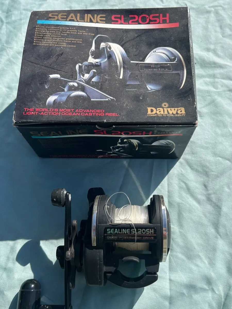 Daiwa Sealine SL20 SH Multipler Fishing Reel - Image 2