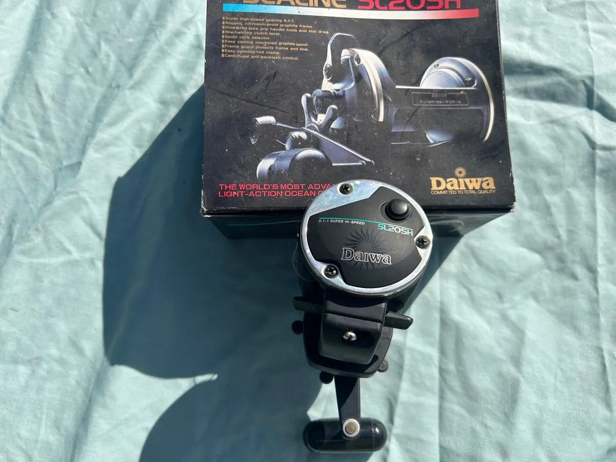 Daiwa Sealine SL20 SH Multipler Fishing Reel - Image 4