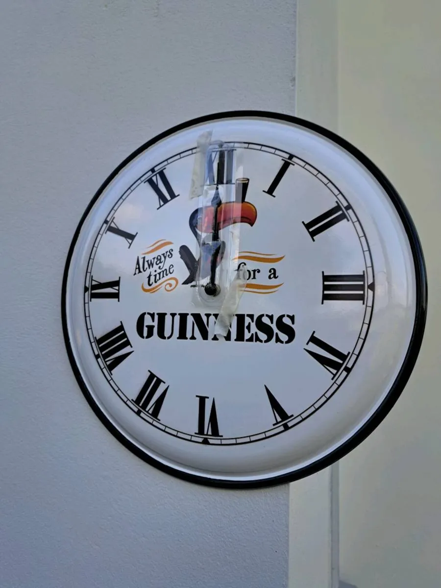 Guinness  clock