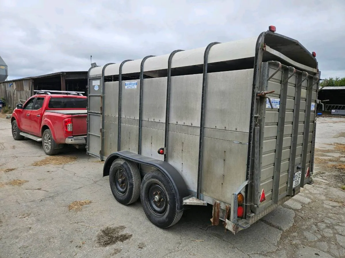12x6 trailer Hudson cattle trailer - Image 1
