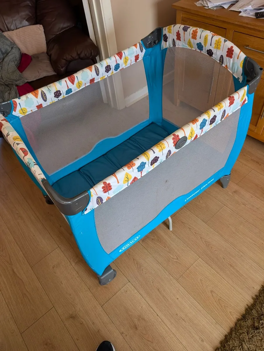 Graco Playpen with Mattress and Bassinet - Image 1