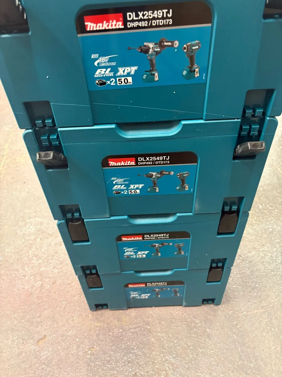 Makita macpac storage boxes x4 - Image 3