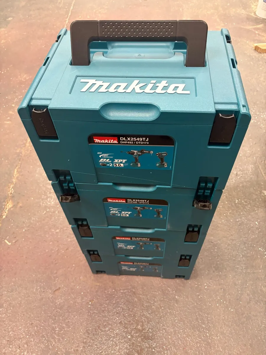 Makita macpac storage boxes x4 - Image 1