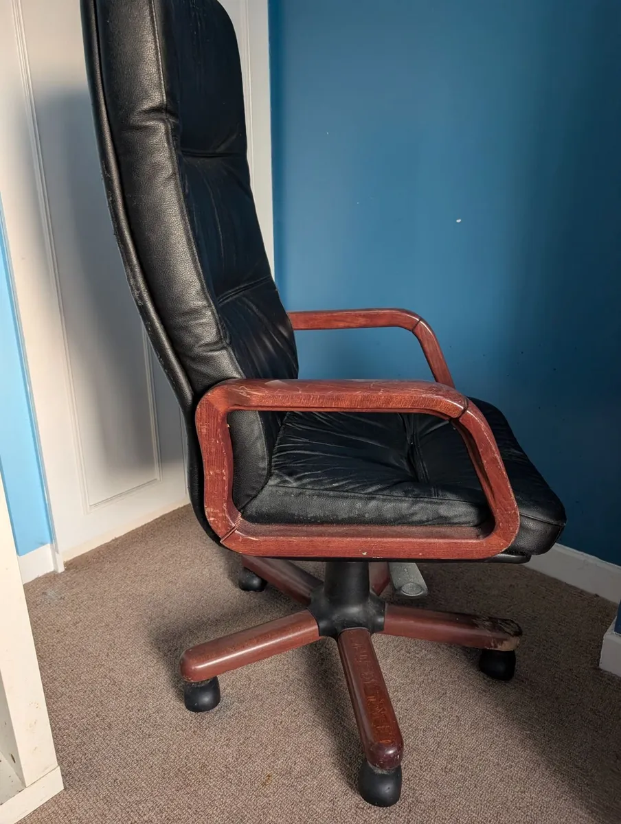 Leather Office Chair - Image 2