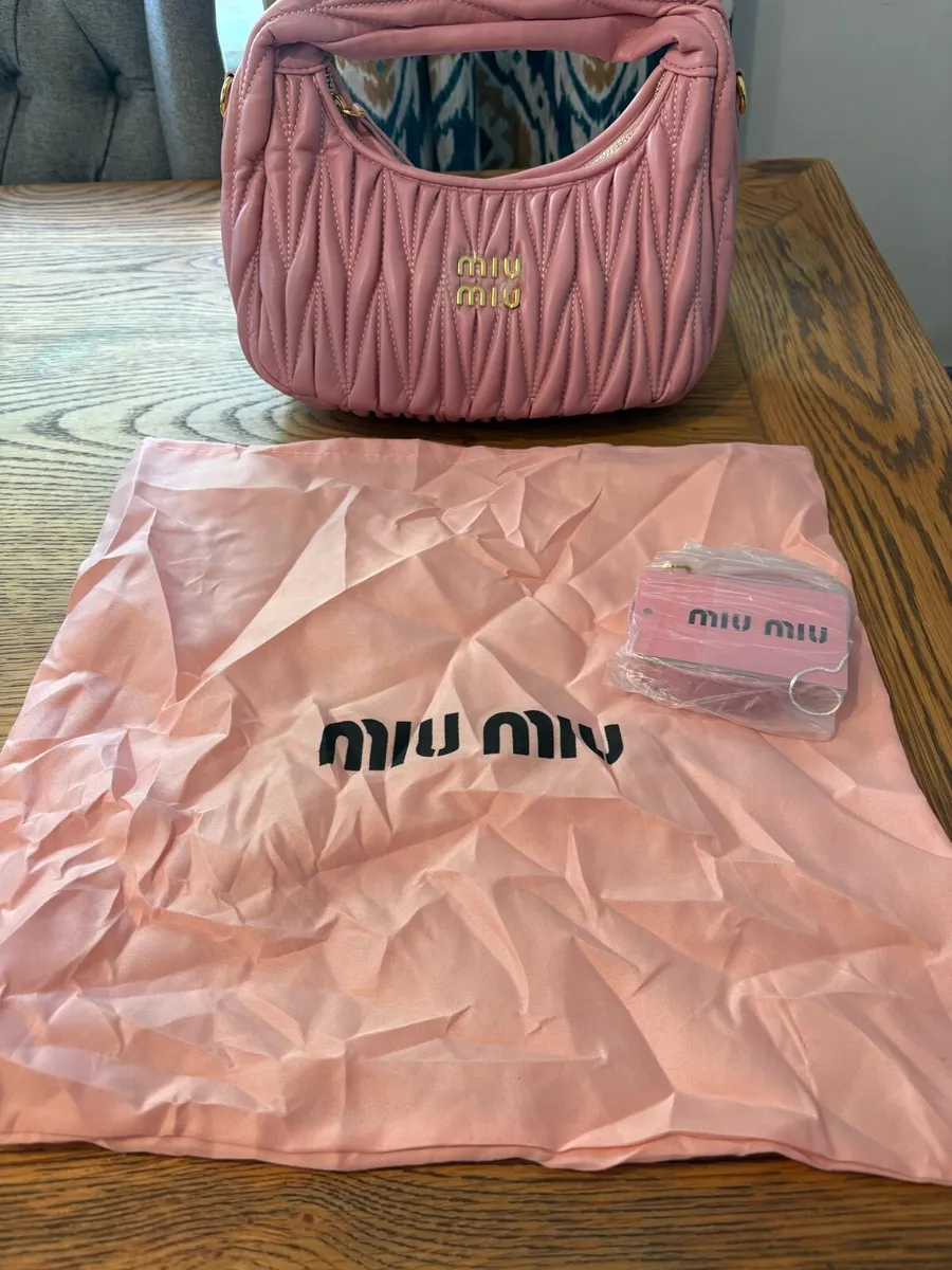 Miu miu Pink hand bag - Image 1