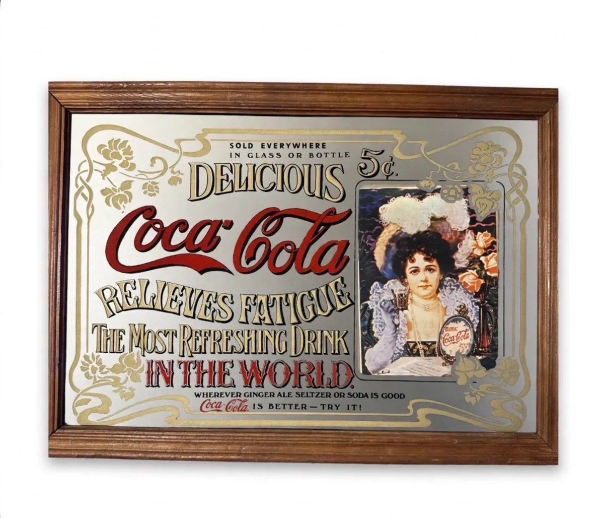 Vintage Coca Cola mirror