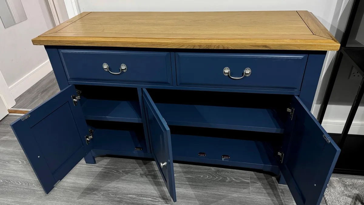 3 Door Sideboard Ex Display Like New - Image 3